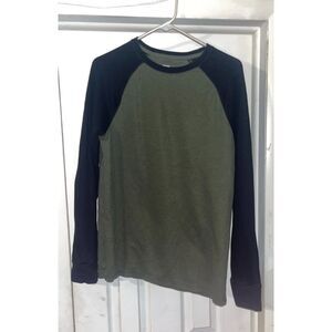 Urban Pipeline Ultra Super Soft Mens Long Sleeve Olive Green Shirt Size Large